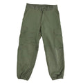 Original French army pants field troops military green BDU trousers surplus NEW