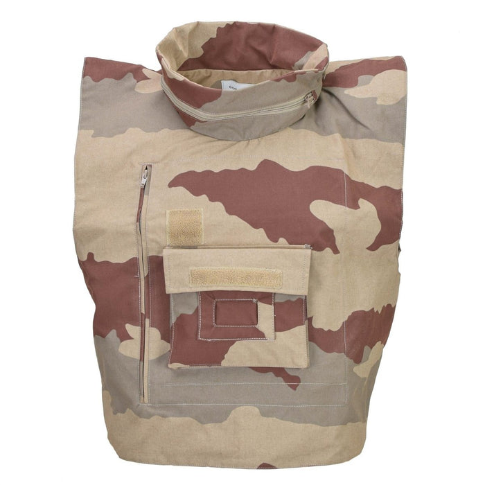Original French Military Flak Jacket without Ballistic Plates Deguet Camo - GoMilitar