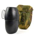 Original genuine british army canteen with mug 58 water bottle with pouch