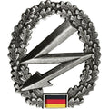 Original German army Beret cap Insignia Badge cockade Signal corps Communication