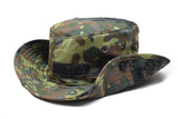 Original German Army Flecktarn boonie hat camping hunting outdoor summer cap NEW