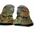 Original German army flecktarn camo mittens BW military issue combat gloves
