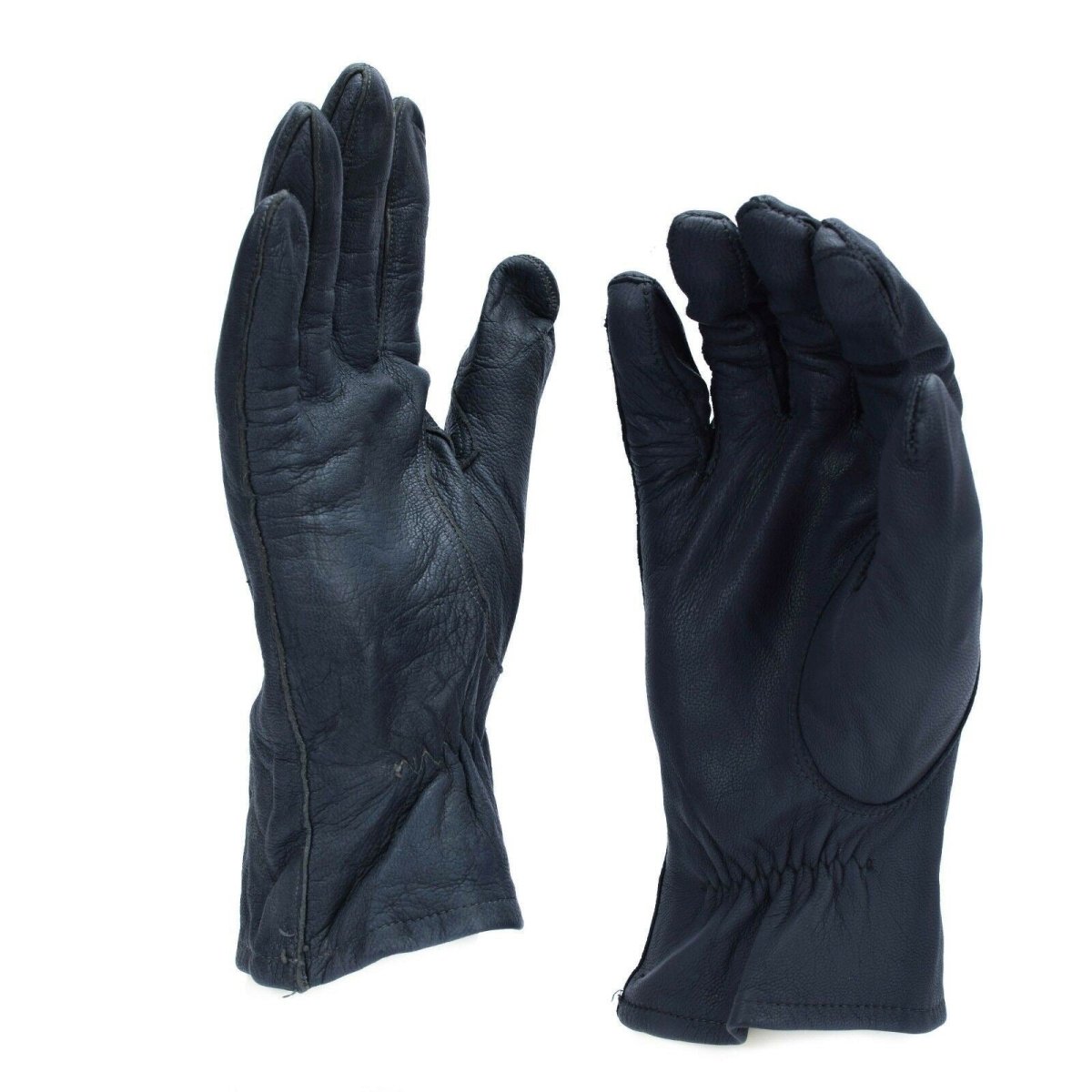 Original German army gloves. BW issued military gloves genuine leather grey