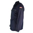 Original German army Marines Jacket Blue Navy Deck Zipped Fire resistant aramid - GoMilitar