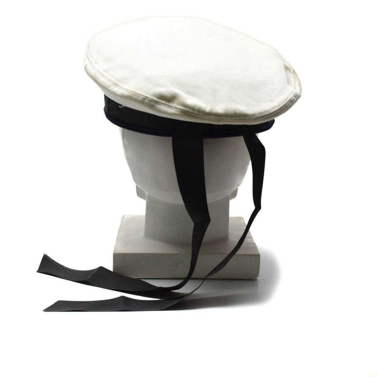 Original German Army Navy Marines Cap Bundesmarine Hat White