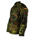 Original GERMAN ARMY SHIRT ZIPPED flecktarn camo tactical combat BW Army issue