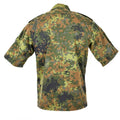 Original German army shirt zipped flecktarn short sleeves combat BW Army issue