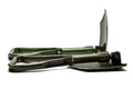 Original German BW Army folding shovel. Survival outdoor Green spade