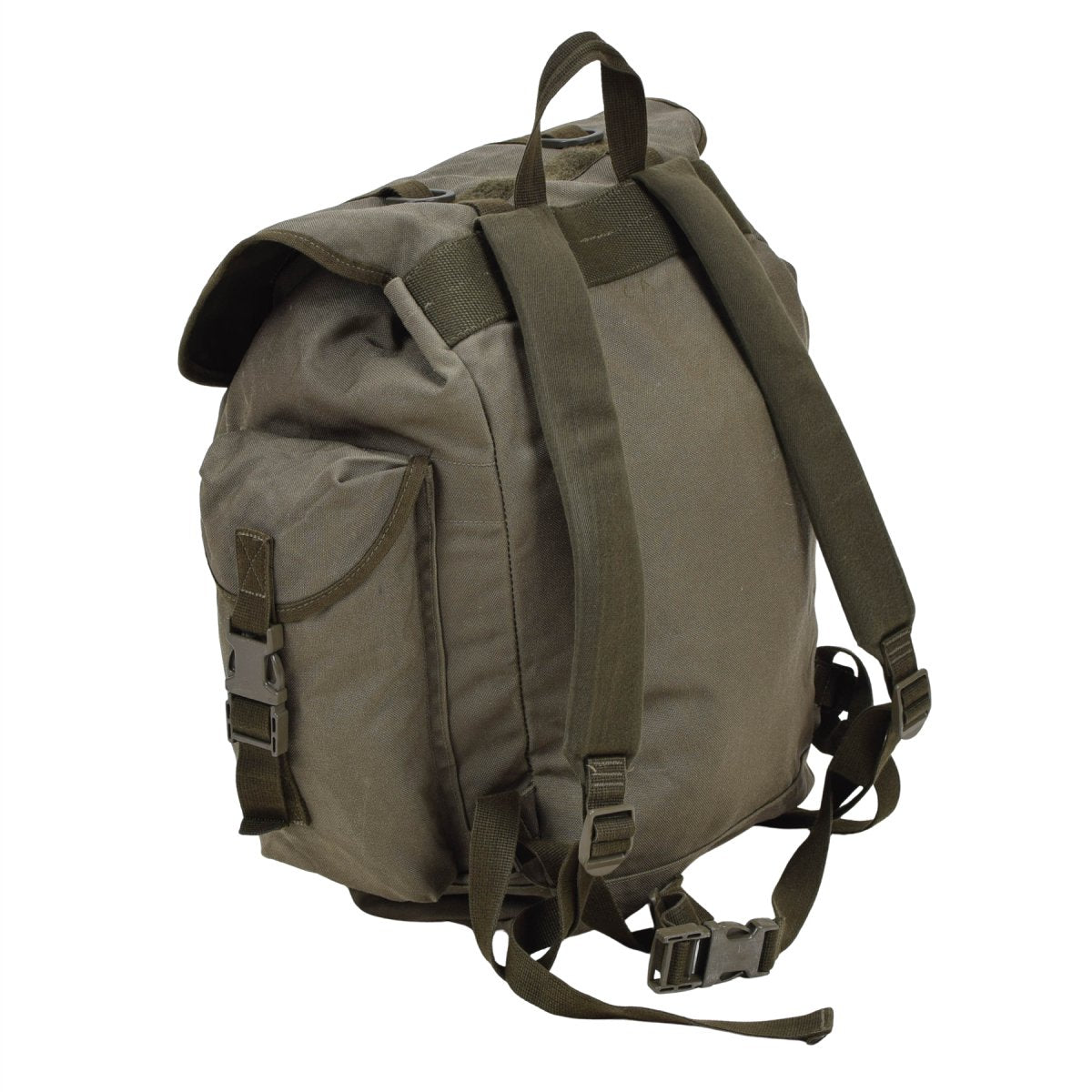 Original German Military 35L Mountain Backpack Durable Multiple Pockets Olive