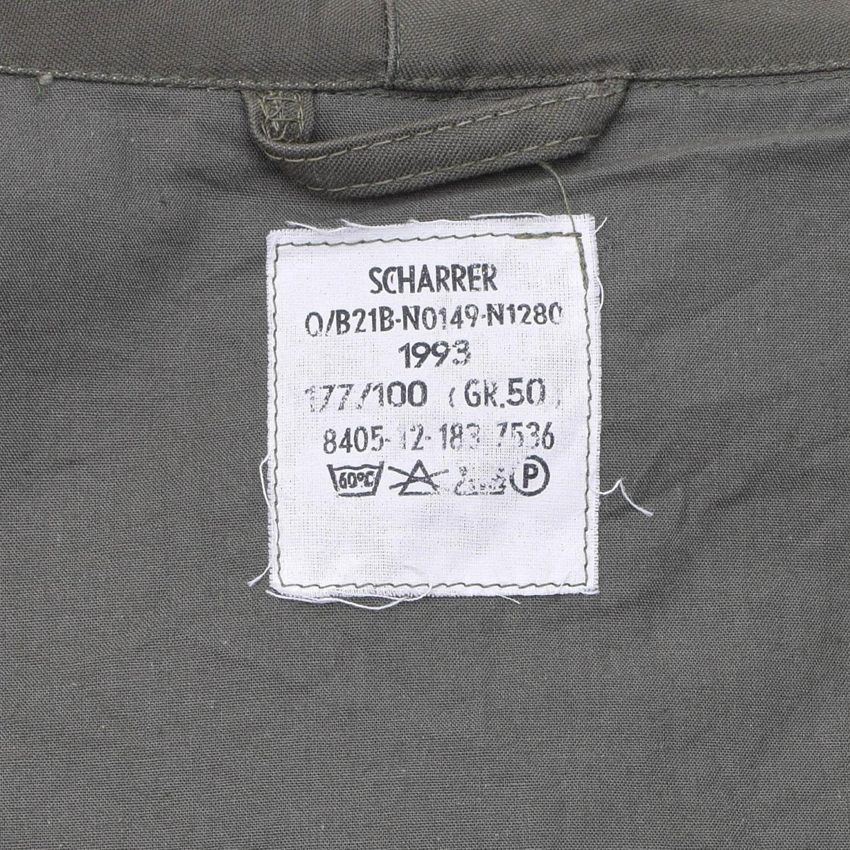 Original German military long parka jacket olive hooded field coat army outdoor