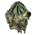 Original German Military Tactical Backpack 65L Combat Rucksack Flecktarn Camo