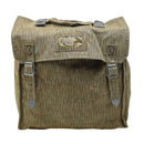 Original German Military Tactical backpack Vintage Metal Buckets Raindrop camo - GoMilitar