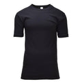 Original German Military Undershirt Short Sleeve Army Issued Surplus Black