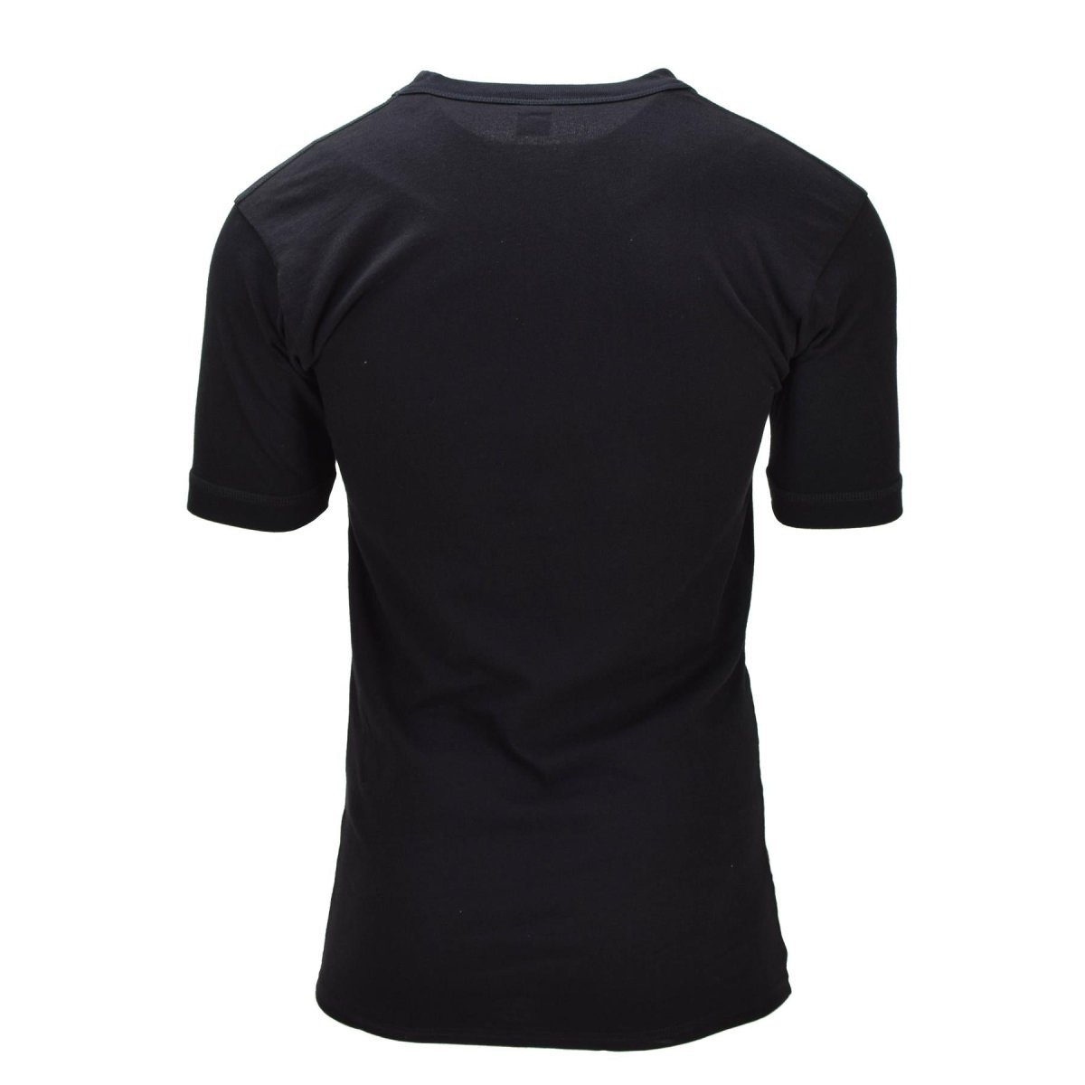 Original German Military Undershirt Short Sleeve Army Issued Surplus Black