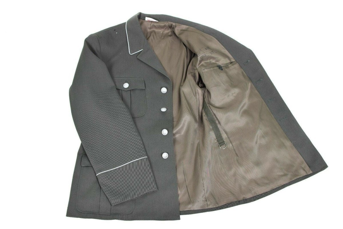 Original German NVA Army Dress Jacket Officier Formal Uniform Grey Military NEW