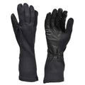 Original Germany army long gloves black aramid heat resistant tactical surplus