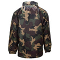 Original Hungarian Military Waterproof Jacket Roll Up Hood Button Flap M93 Camo