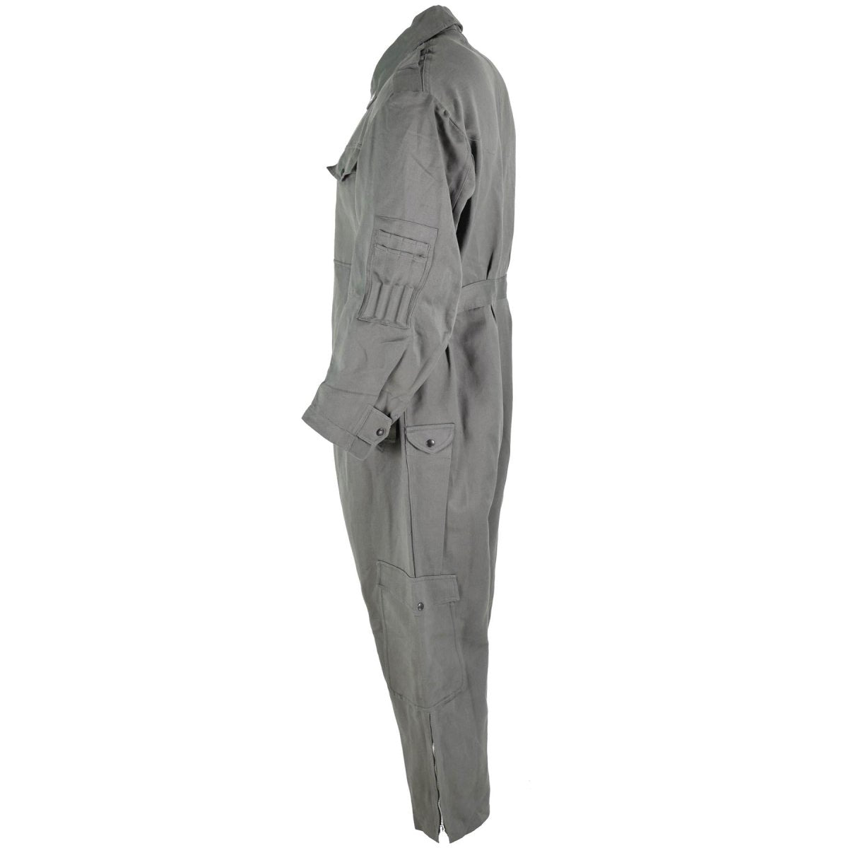Original Italian air forces workwear coverall durable material overall green