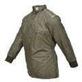 Original Italian Military air forces rain jacket hooded lined olive raincoat NEW