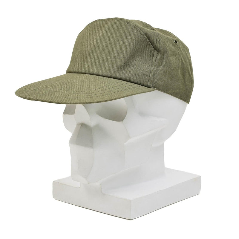 Original Italian Military Pilot Cap Classic Design Tactical Use Durable Olive - GoMilitar