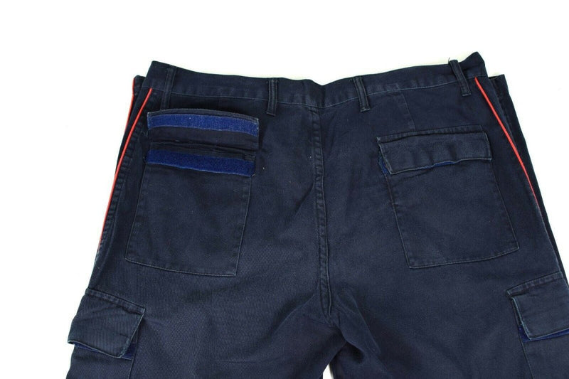 Original Italian police carabinieri pants blue trousers officer law enforcement