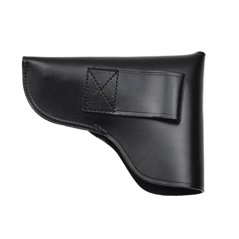 Original Italy Military Pistol leather Holster beretta carry gun holder Black