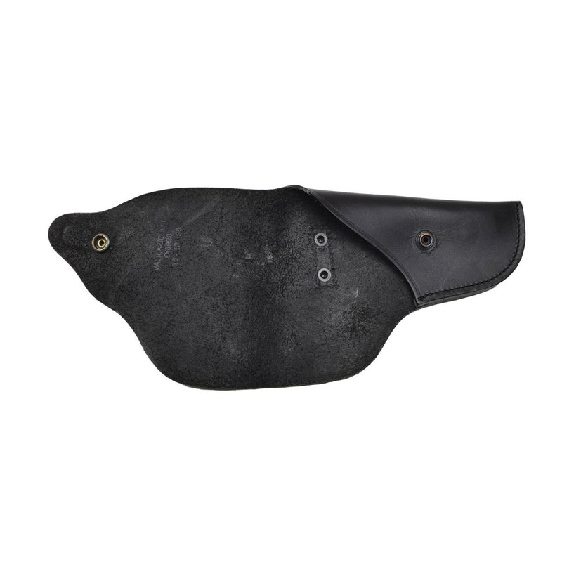 Original Italy Military Pistol leather Holster beretta carry gun holder Black