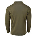 Original Italy military shirt zipper undershirt lightweight breathable Olive - GoMilitar