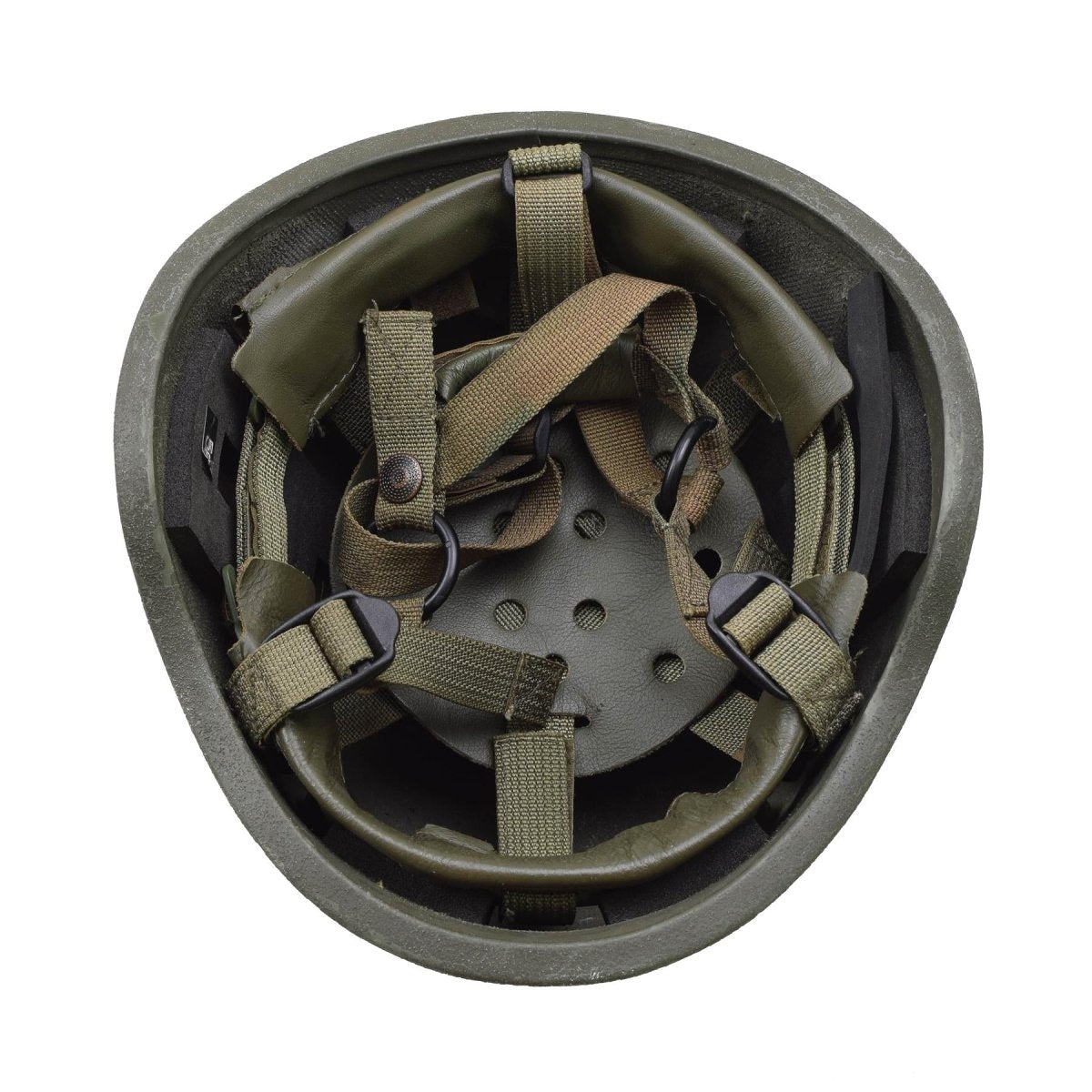Original Military Italian Helmet Ballistics T.P OD green cover tactical combat