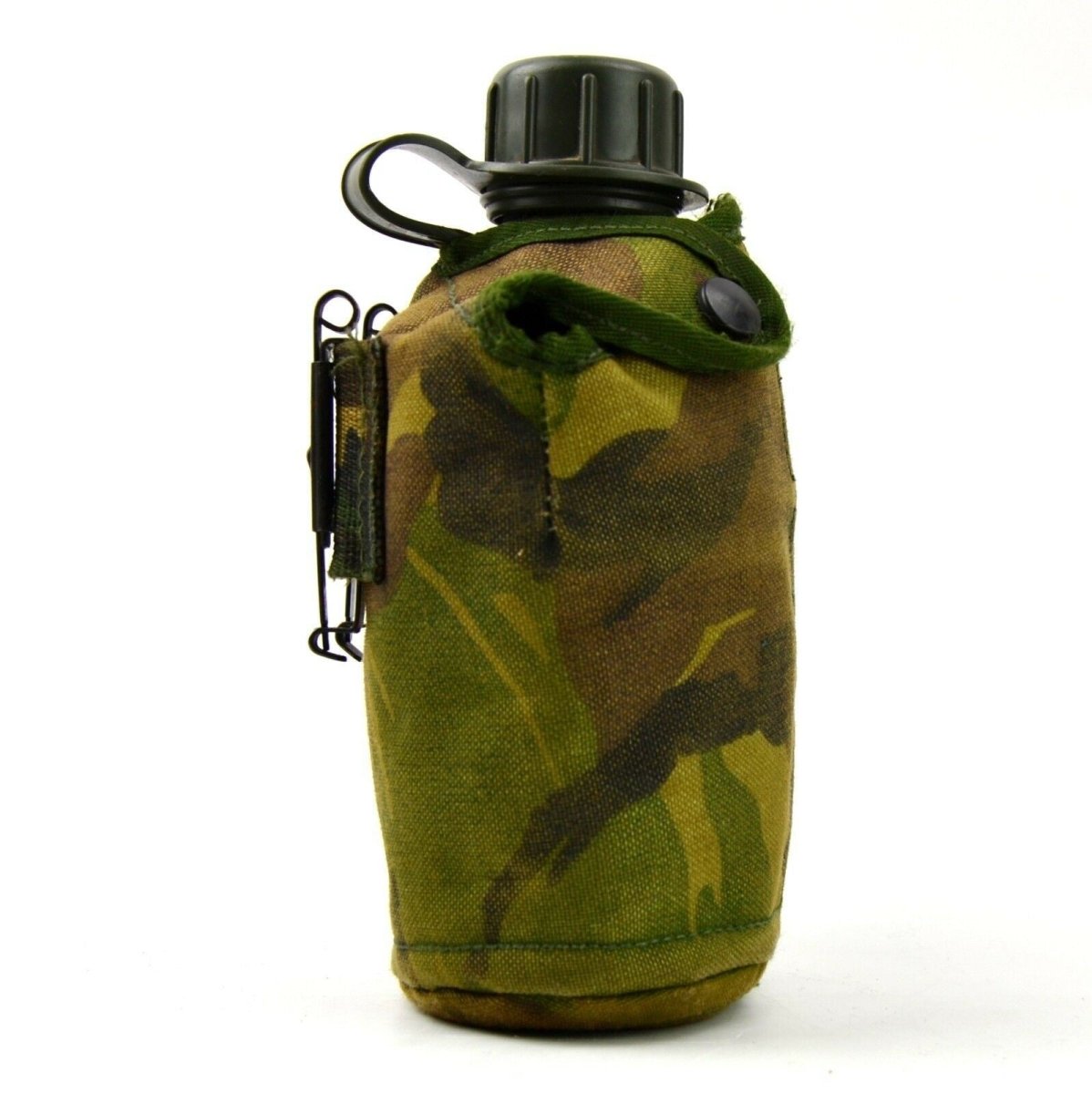 Original Netherlands Dutch Army Canteen with cup and cover Alice clips
