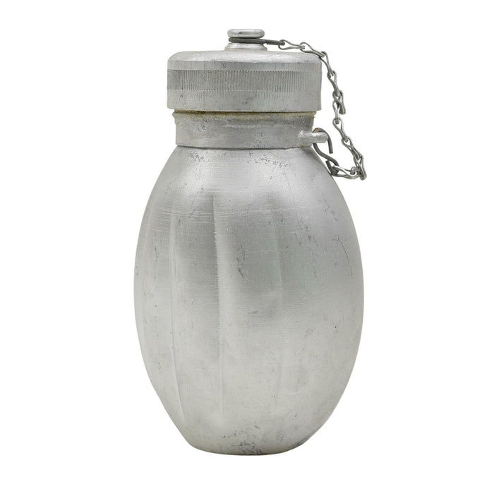 Original Polish Army Canteen Aluminum Vintage Water Flask Retro Cold War Era NEW - GoMilitar