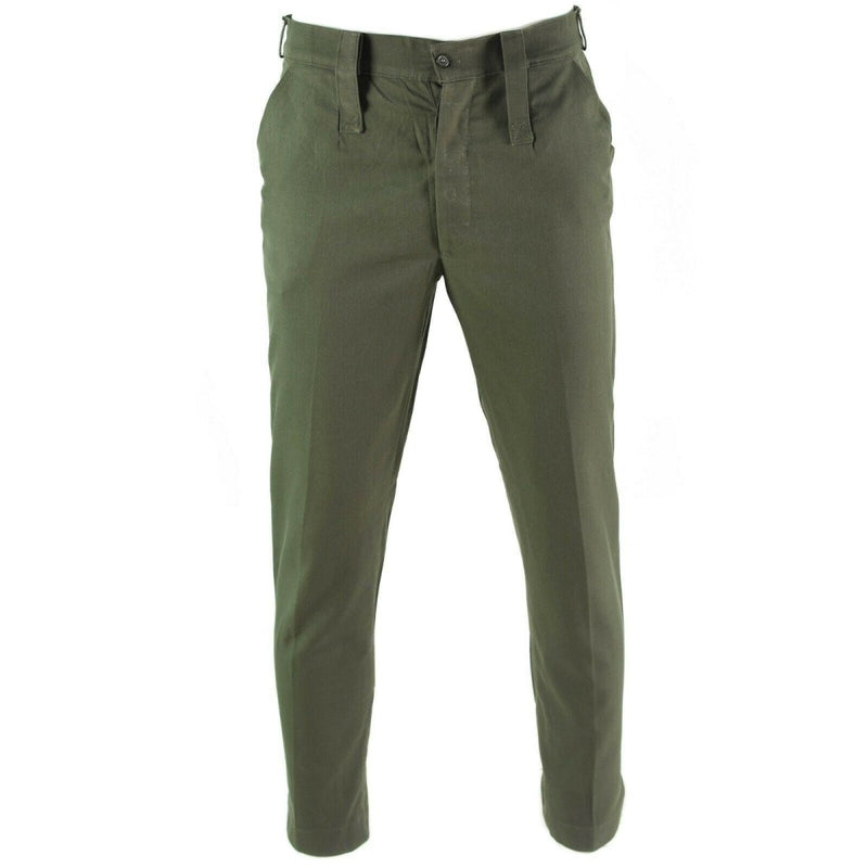 Original Portuguese army field combat pants olive green military pants Portugal - GoMilitar