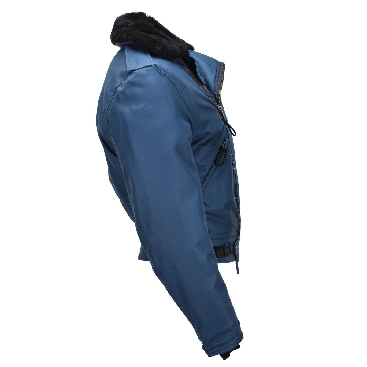 Original RCAF Canadian Air Force Pilot Jacket Military Surplus Blue