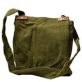 Original Romanian army carrying bag military surplus green shoulder strap case