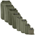 Original Scottish Army Highlander Dry Bags 1L–40L Roll Top Quick Release Buckle
