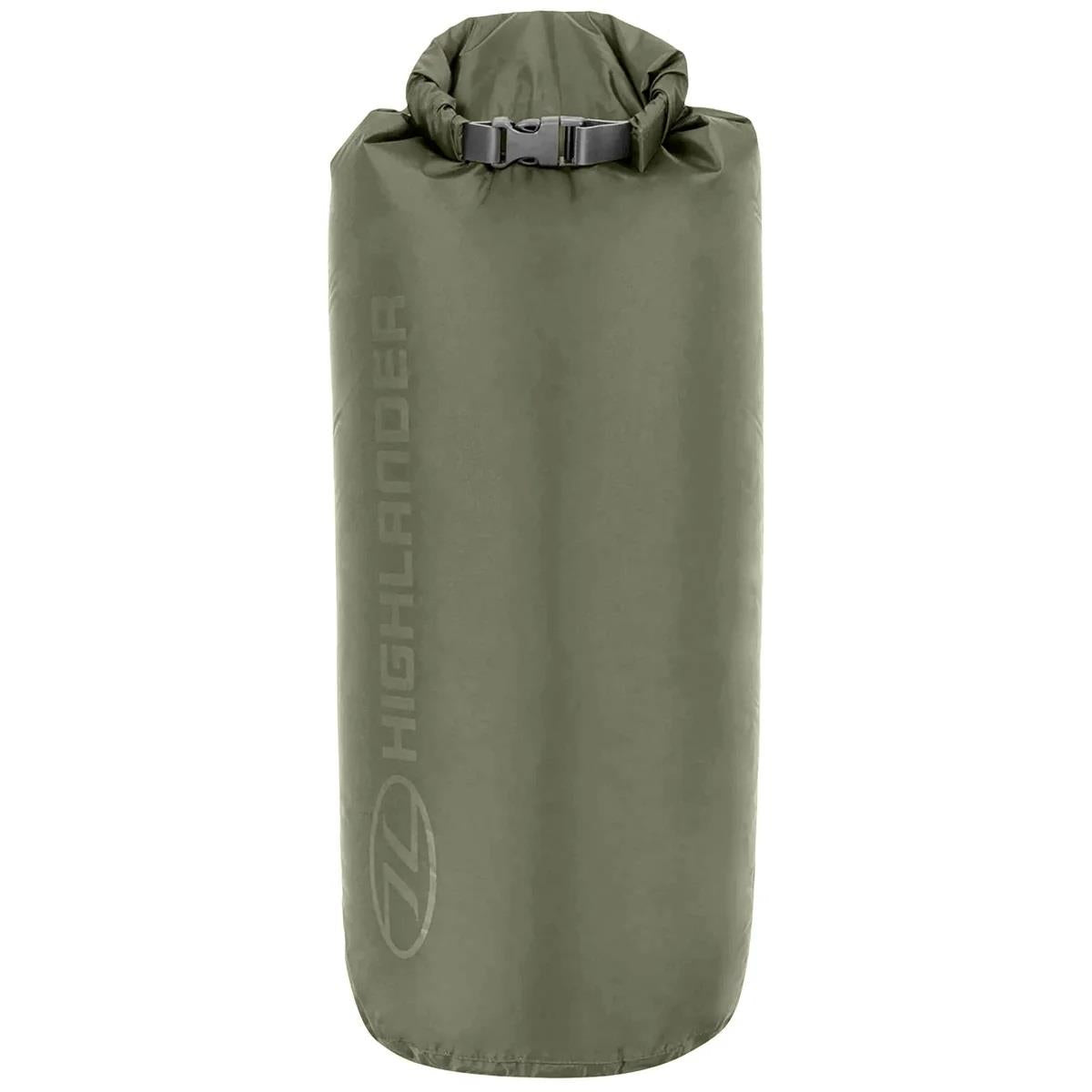 Original Scottish Army Highlander Dry Bags 1L–40L Roll Top Quick Release Buckle