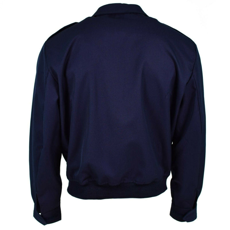Original Spanish army air forces jacket Bomber blue flight aircrew NEW - GoMilitar