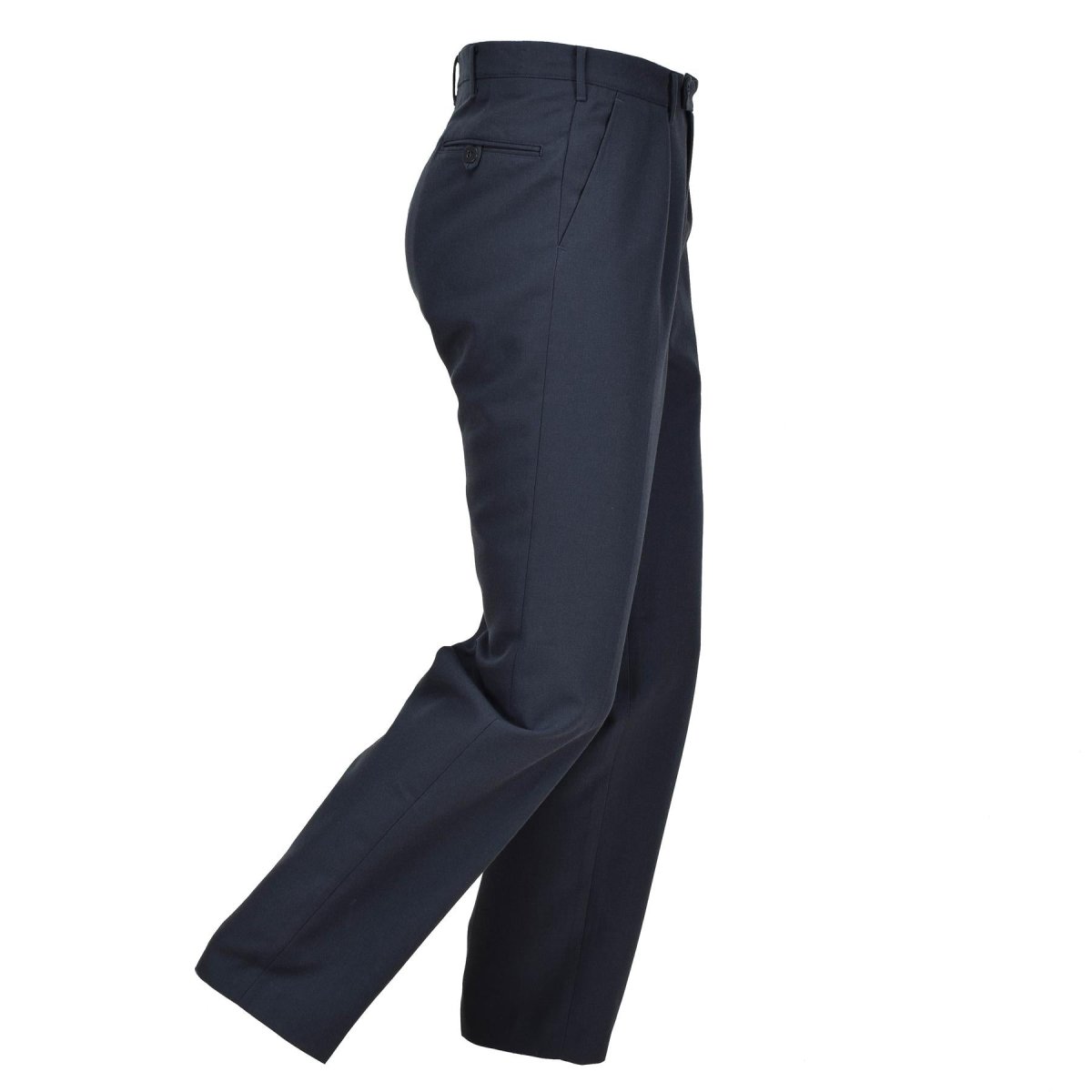 Original Swedish Army Dress blue Pants formal classic trousers uniform zip NEW