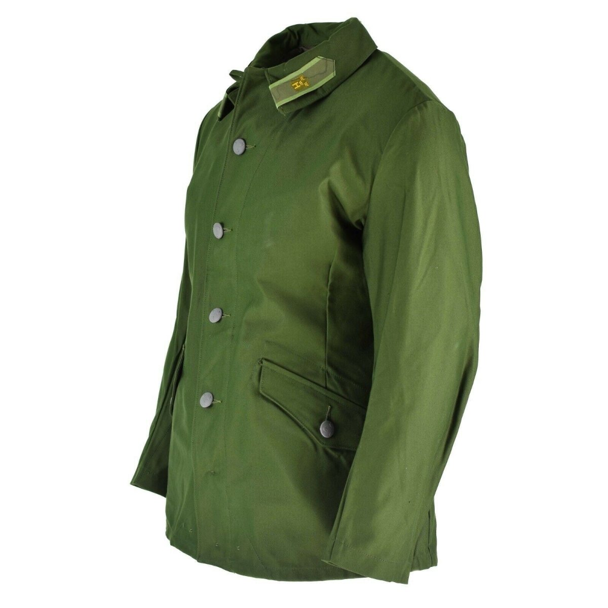 Original Swedish Army Field Jacket Quilted Liner – New With Tags, 1990s Issue, Olive Green