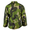 Original Swedish army M90 jacket splinter camouflage field combat shirt NEW - GoMilitar