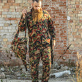 Original Swiss army jacket M83 combat field Alpenflage Camo Jacket shirt zipped