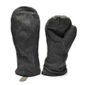 Original Swiss Army winter mittens with flannel lining Military issue gauntlets