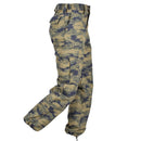 Original Turkish army blue digital camo tactical pants ripstop combat trousers - GoMilitar