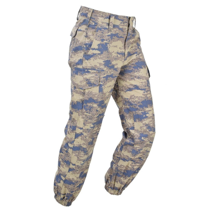 Original Turkish Military AG18 Field Pants Air Force RipStop M2018 Camo - GoMilitar
