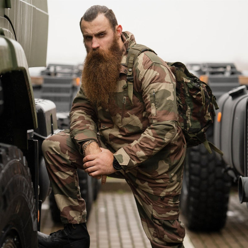 Original Turkish military camo parka durable ripstop w removable liner tactical - GoMilitar