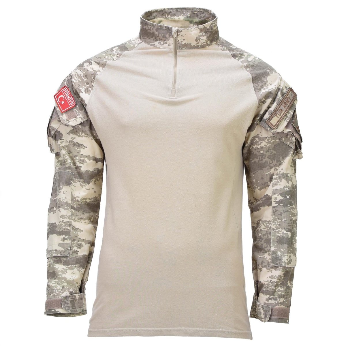 Original Turkish military shirts ripstop lightweight tactical arid desert camo
