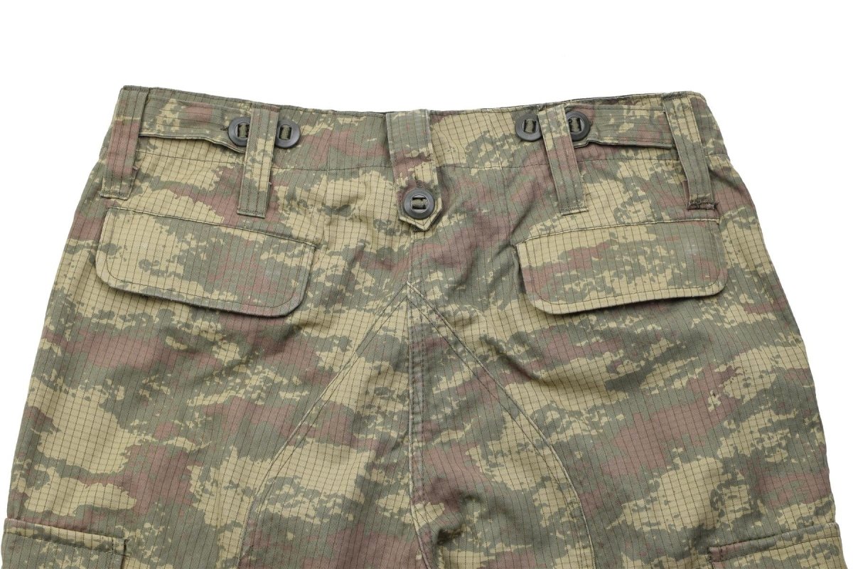Original Turkish Military Field Pants Durable Ripstop Army Issue M2008 Camo
