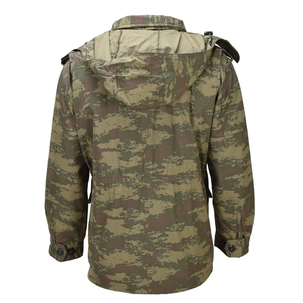 Original Turkish Military Field Parka Ripstop Fleece Lining M2008 Camo