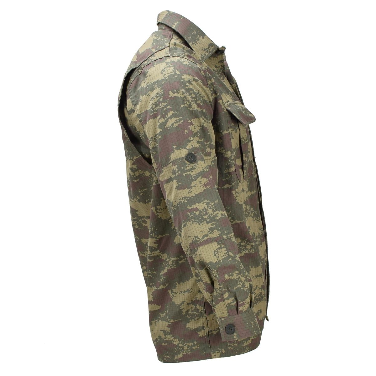 Original Turkish Military Field Shirt Scratch Resistant RipStop M2008 Camo