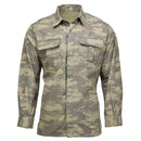 Original Turkish military ripstop shirt in arid desert camo with multiple pockets and durable lightweight fabric